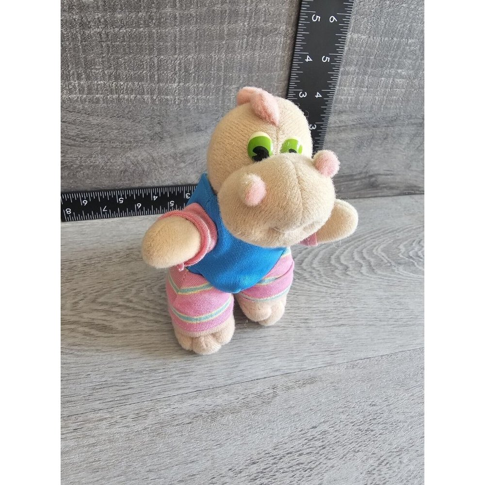 Vintage Dinostars Plush #2604 Small 6" Stuffed Animal Dino Rare HTF